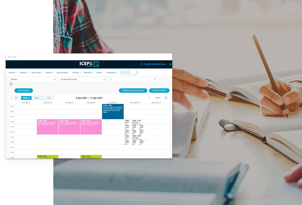 ICEPS college management software